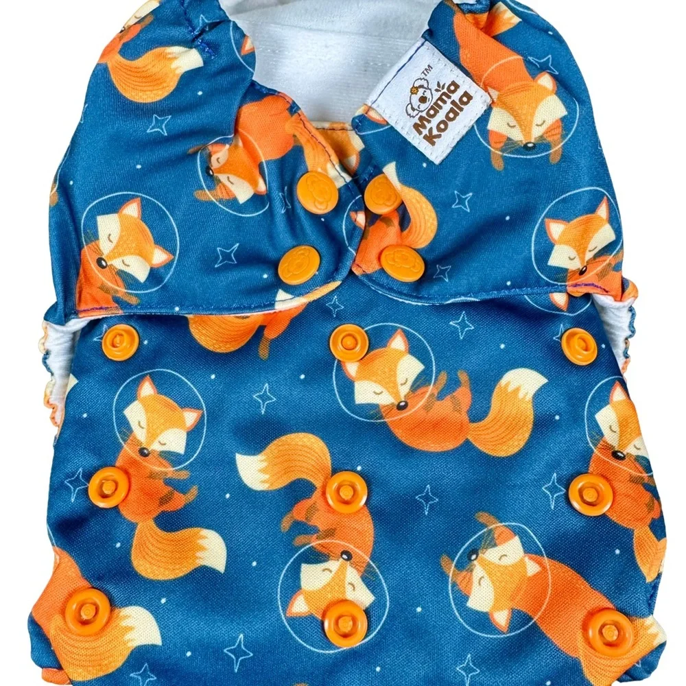 Space Animals Kids Diaper Covers - Lot of 4